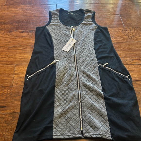 Laurahlavac zip up quilted dress size small NWT - Picture 7 of 7